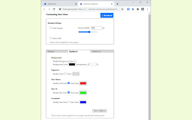 Item View for Tiwtcasting from Chrome web store to be run with OffiDocs Chromium online Item View for Tiwtcasting from Chrome web store to be run with OffiDocs Chromium online
