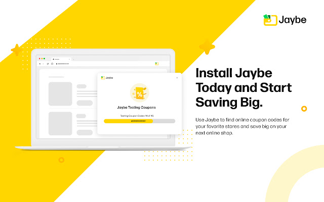 Jaybe Save every time you shop from Chrome web store to be run with OffiDocs Chromium online Jaybe Save every time you shop from Chrome web store to be run with OffiDocs Chromium online