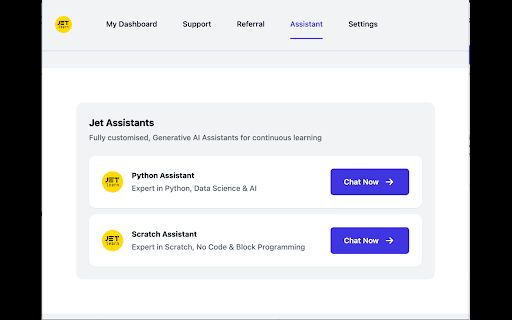 Jet Assistant from Chrome web store to be run with OffiDocs Chromium online Jet Assistant from Chrome web store to be run with OffiDocs Chromium online