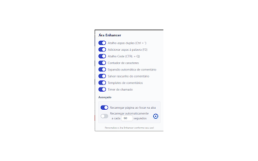 Jira Enhancer from Chrome web store to be run with OffiDocs Chromium online Jira Enhancer from Chrome web store to be run with OffiDocs Chromium online