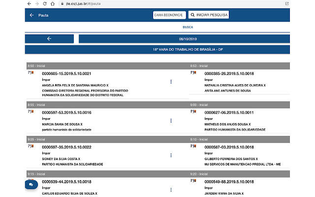 JTE Pesquisa de Pauta from Chrome web store to be run with OffiDocs Chromium online JTE Pesquisa de Pauta from Chrome web store to be run with OffiDocs Chromium online