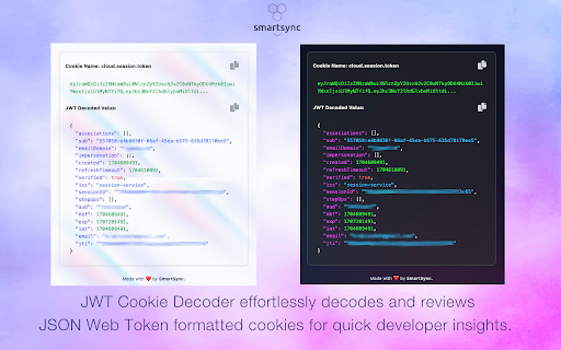 JWT Cookie Decoder from Chrome web store to be run with OffiDocs Chromium online JWT Cookie Decoder from Chrome web store to be run with OffiDocs Chromium online