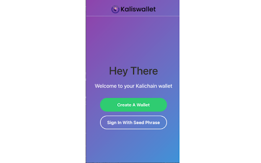 KalisWallet from Chrome web store to be run with OffiDocs Chromium online KalisWallet from Chrome web store to be run with OffiDocs Chromium online