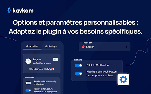 Kavkom Click to Call and Activity from Chrome web store to be run with OffiDocs Chromium online Kavkom Click to Call and Activity from Chrome web store to be run with OffiDocs Chromium online