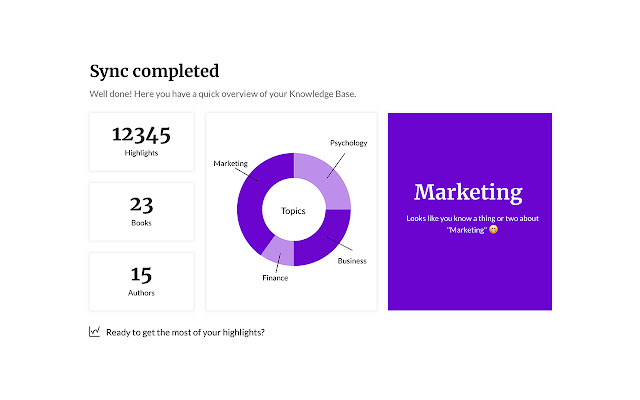 Kindle Highlights to Readsmart from Chrome web store to be run with OffiDocs Chromium online Kindle Highlights to Readsmart from Chrome web store to be run with OffiDocs Chromium online