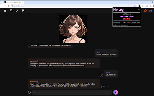 KinLog from Chrome web store to be run with OffiDocs Chromium online KinLog from Chrome web store to be run with OffiDocs Chromium online