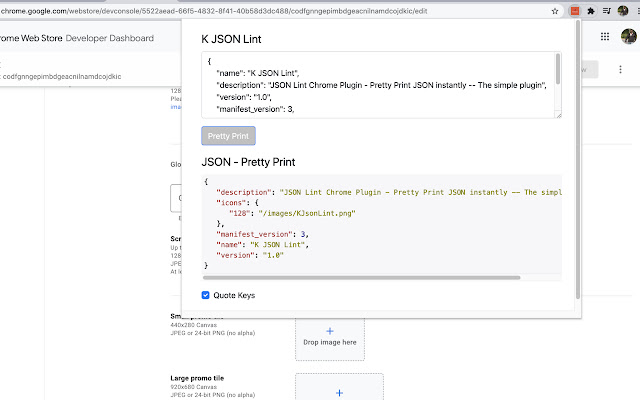 K JSON Lint from Chrome web store to be run with OffiDocs Chromium online K JSON Lint from Chrome web store to be run with OffiDocs Chromium online