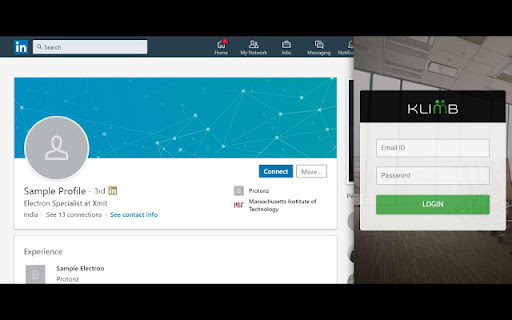 Klimb Hire from Chrome web store to be run with OffiDocs Chromium online Klimb Hire from Chrome web store to be run with OffiDocs Chromium online