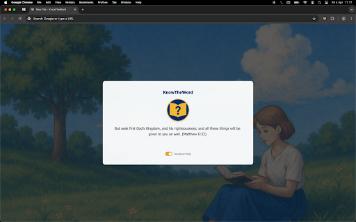 KnowTheWord: BibleTrivia+ from Chrome web store to be run with OffiDocs Chromium online KnowTheWord: BibleTrivia+ from Chrome web store to be run with OffiDocs Chromium online