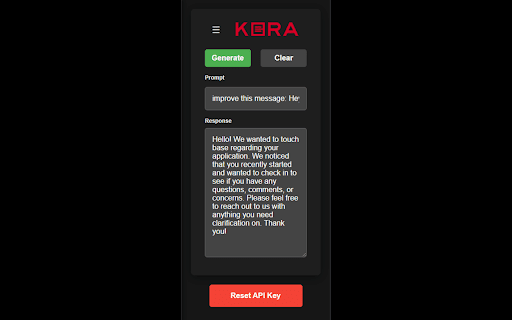 Kora from Chrome web store to be run with OffiDocs Chromium online Kora from Chrome web store to be run with OffiDocs Chromium online