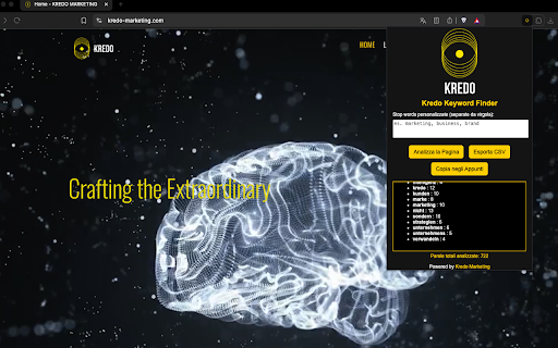 Kredo Competitor Keyword Finder from Chrome web store to be run with OffiDocs Chromium online Kredo Competitor Keyword Finder from Chrome web store to be run with OffiDocs Chromium online