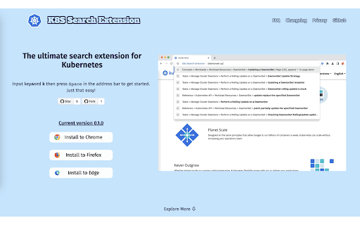 Kubernetes Search Extension from Chrome web store to be run with OffiDocs Chromium online Kubernetes Search Extension from Chrome web store to be run with OffiDocs Chromium online