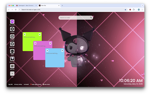 Kuromi Skeleton Live Wallpaper from Chrome web store to be run with OffiDocs Chromium online Kuromi Skeleton Live Wallpaper from Chrome web store to be run with OffiDocs Chromium online