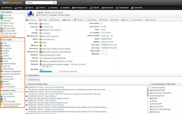 Lansweeper Chromium extension from Chrome web store to be run with OffiDocs Chromium online Lansweeper Chromium extension from Chrome web store to be run with OffiDocs Chromium online
