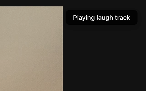 Laugh Track for Hangouts from Chrome web store to be run with OffiDocs Chromium online Laugh Track for Hangouts from Chrome web store to be run with OffiDocs Chromium online