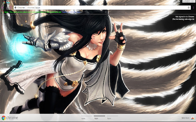 League of Legends Ahri 1366x768 from Chrome web store to be run with OffiDocs Chromium online League of Legends Ahri 1366x768 from Chrome web store to be run with OffiDocs Chromium online