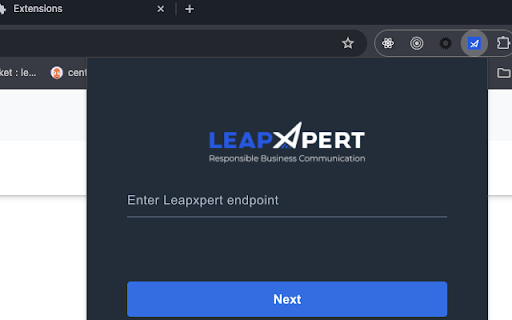 LeapXpert Extension from Chrome web store to be run with OffiDocs Chromium online LeapXpert Extension from Chrome web store to be run with OffiDocs Chromium online