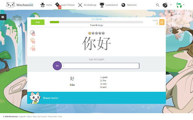 Learn Chinese Ninchanese from Chrome web store to be run with OffiDocs Chromium online Learn Chinese Ninchanese from Chrome web store to be run with OffiDocs Chromium online