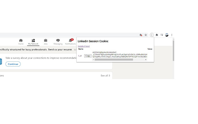Learners.ai Linkedin cookie Viewer from Chrome web store to be run with OffiDocs Chromium online Learners.ai Linkedin cookie Viewer from Chrome web store to be run with OffiDocs Chromium online