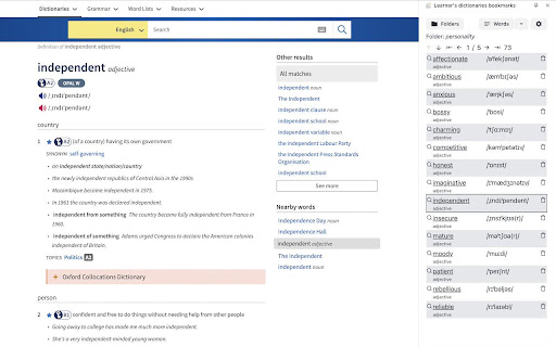 Learners dictionaries bookmarks from Chrome web store to be run with OffiDocs Chromium online Learners dictionaries bookmarks from Chrome web store to be run with OffiDocs Chromium online