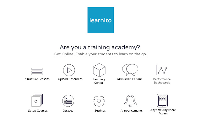 Learnito Virtual Classrooms Screen Sharing from Chrome web store to be run with OffiDocs Chromium online Learnito Virtual Classrooms Screen Sharing from Chrome web store to be run with OffiDocs Chromium online