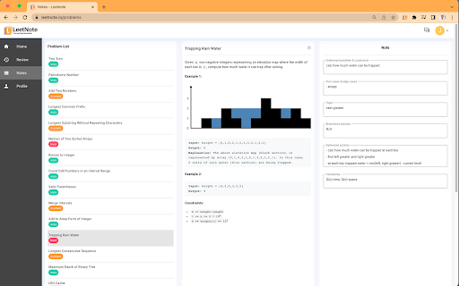 LeetNote from Chrome web store to be run with OffiDocs Chromium online LeetNote from Chrome web store to be run with OffiDocs Chromium online