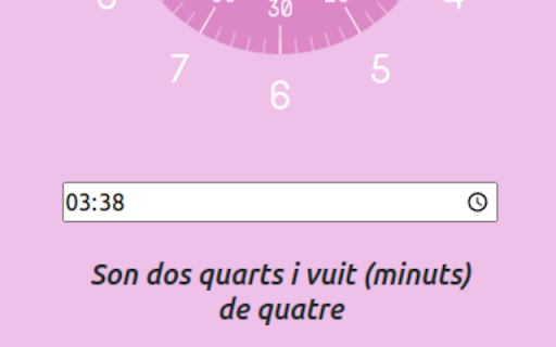 Les hores en català from Chrome web store to be run with OffiDocs Chromium online Les hores en català from Chrome web store to be run with OffiDocs Chromium online
