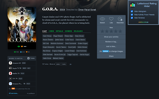 Letterboxd Rating Hider from Chrome web store to be run with OffiDocs Chromium online Letterboxd Rating Hider from Chrome web store to be run with OffiDocs Chromium online