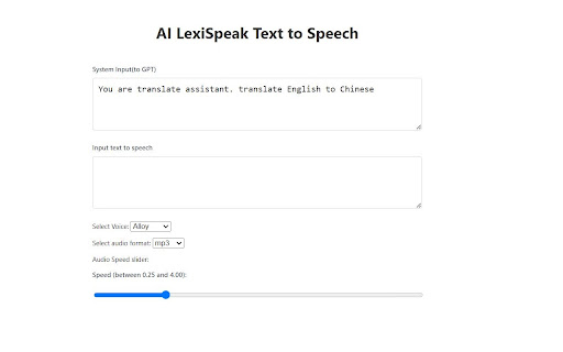LexiSpeak Extensions from Chrome web store to be run with OffiDocs Chromium online LexiSpeak Extensions from Chrome web store to be run with OffiDocs Chromium online