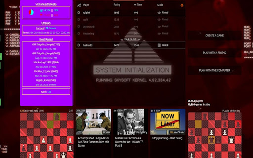 Lichess Koth Game Analytics Dashboard from Chrome web store to be run with OffiDocs Chromium online Lichess Koth Game Analytics Dashboard from Chrome web store to be run with OffiDocs Chromium online