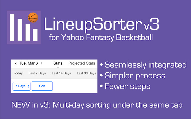 LineupSorter from Chrome web store to be run with OffiDocs Chromium online LineupSorter from Chrome web store to be run with OffiDocs Chromium online