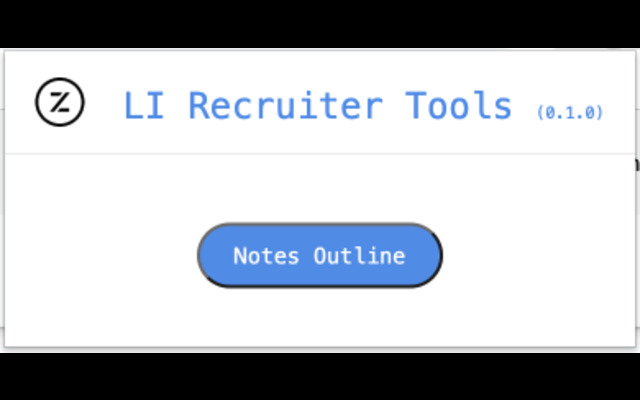 LI Recruiter Tools from Chrome web store to be run with OffiDocs Chromium online LI Recruiter Tools from Chrome web store to be run with OffiDocs Chromium online