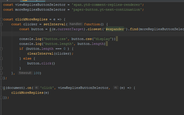 Load All Youtube Replies from Chrome web store to be run with OffiDocs Chromium online Load All Youtube Replies from Chrome web store to be run with OffiDocs Chromium online