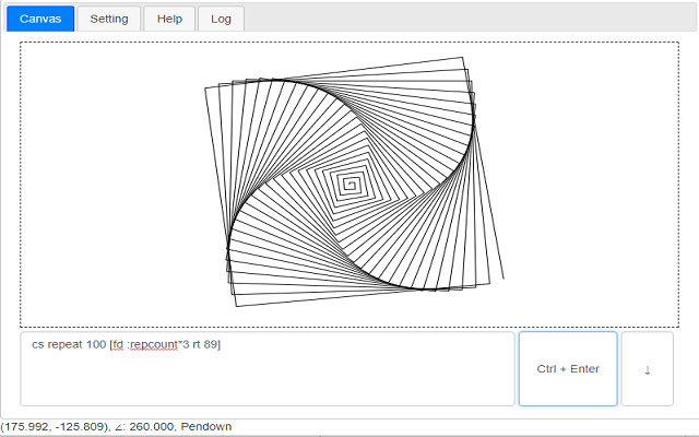 Logo Turtle Graphics from Chrome web store to be run with OffiDocs Chromium online Logo Turtle Graphics from Chrome web store to be run with OffiDocs Chromium online
