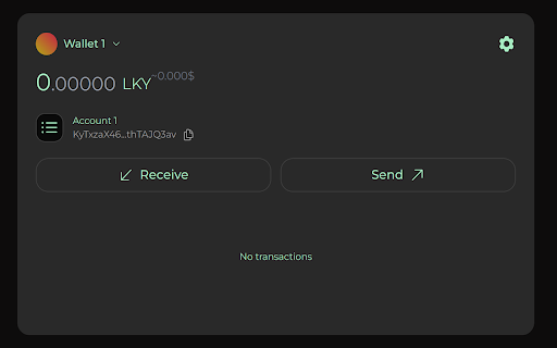 LuckyCoin Wallet from Chrome web store to be run with OffiDocs Chromium online LuckyCoin Wallet from Chrome web store to be run with OffiDocs Chromium online