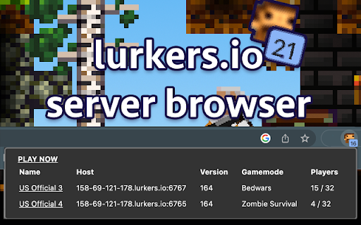 lurkers.io Server List from Chrome web store to be run with OffiDocs Chromium online lurkers.io Server List from Chrome web store to be run with OffiDocs Chromium online