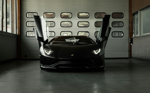 Luxury Black Car with Open Doors in Garage from Chrome web store to be run with OffiDocs Chromium online Luxury Black Car with Open Doors in Garage from Chrome web store to be run with OffiDocs Chromium online