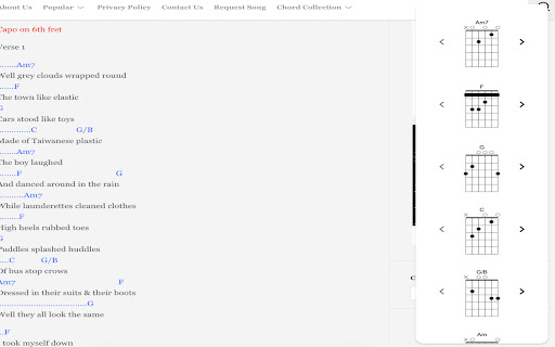 Lyrical Chord Diagram Viewer Extension from Chrome web store to be run with OffiDocs Chromium online Lyrical Chord Diagram Viewer Extension from Chrome web store to be run with OffiDocs Chromium online