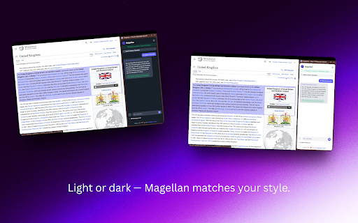 Magellan AI: Free Knowledge Assistant for Any Webpage from Chrome web store to be run with OffiDocs Chromium online Magellan AI: Free Knowledge Assistant for Any Webpage from Chrome web store to be run with OffiDocs Chromium online