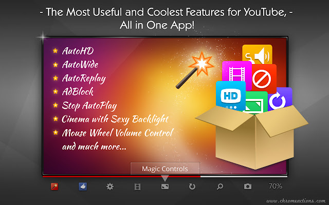 Magic Actions for YouTube™ from Chrome web store to be run with OffiDocs Chromium online Magic Actions for YouTube™ from Chrome web store to be run with OffiDocs Chromium online