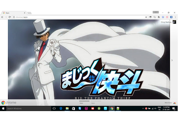 Magic Kaito Theme from Chrome web store to be run with OffiDocs Chromium online Magic Kaito Theme from Chrome web store to be run with OffiDocs Chromium online