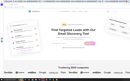 MailMiner from Chrome web store to be run with OffiDocs Chromium online MailMiner from Chrome web store to be run with OffiDocs Chromium online