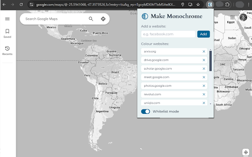 Make Monochrome from Chrome web store to be run with OffiDocs Chromium online Make Monochrome from Chrome web store to be run with OffiDocs Chromium online