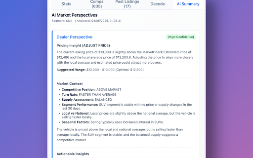 MarketCheck from Chrome web store to be run with OffiDocs Chromium online MarketCheck from Chrome web store to be run with OffiDocs Chromium online