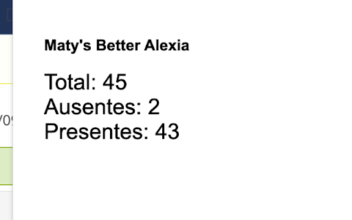 Matys Better Alexia from Chrome web store to be run with OffiDocs Chromium online Matys Better Alexia from Chrome web store to be run with OffiDocs Chromium online