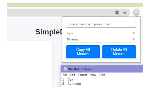 Memo Extension from Chrome web store to be run with OffiDocs Chromium online Memo Extension from Chrome web store to be run with OffiDocs Chromium online