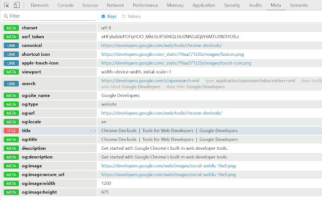 Meta Debugger from Chrome web store to be run with OffiDocs Chromium online Meta Debugger from Chrome web store to be run with OffiDocs Chromium online