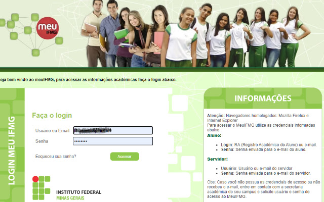 meuIFMG++ from Chrome web store to be run with OffiDocs Chromium online meuIFMG++ from Chrome web store to be run with OffiDocs Chromium online