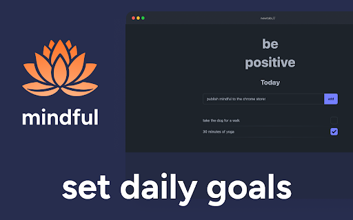 mindful stay focused on your goals from Chrome web store to be run with OffiDocs Chromium online mindful stay focused on your goals from Chrome web store to be run with OffiDocs Chromium online