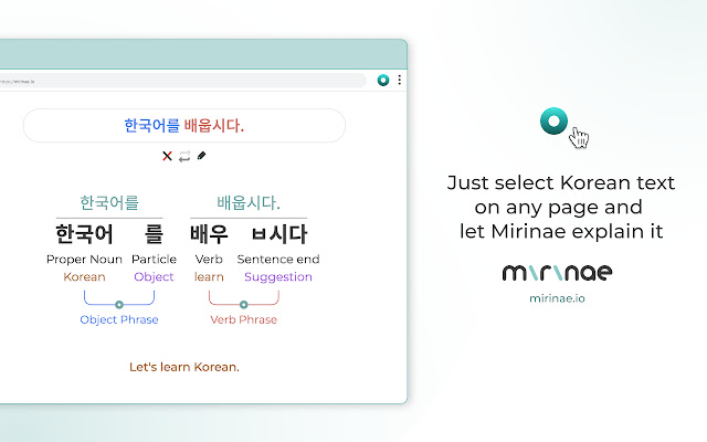 Mirinae for Chrome from Chrome web store to be run with OffiDocs Chromium online Mirinae for Chrome from Chrome web store to be run with OffiDocs Chromium online